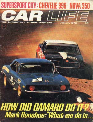 car life magazine cover 1970